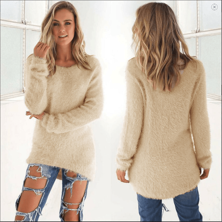 Mosha | Pluizige Trui | Dames Sweater | Jumper Vest - Sorata