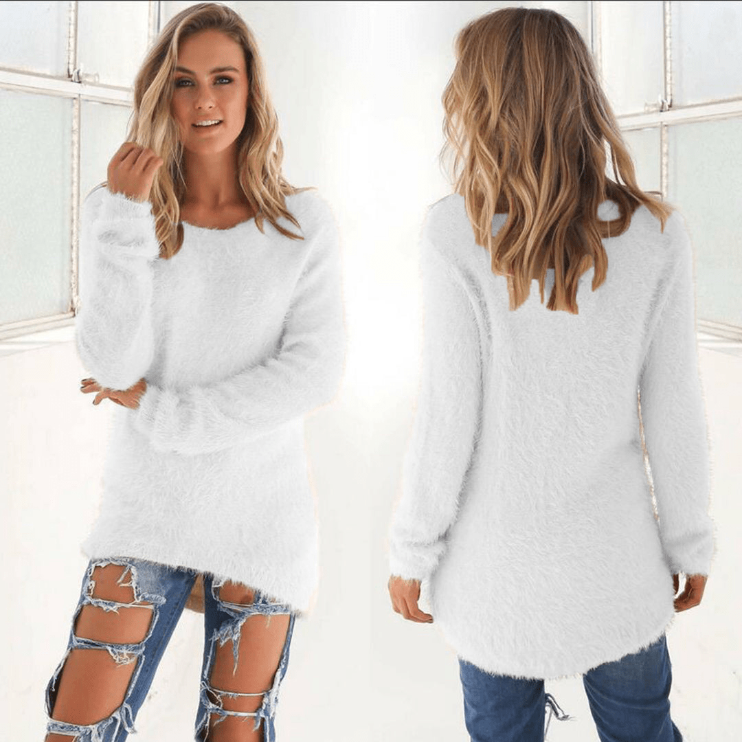 Mosha | Pluizige Trui | Dames Sweater | Jumper Vest - Sorata