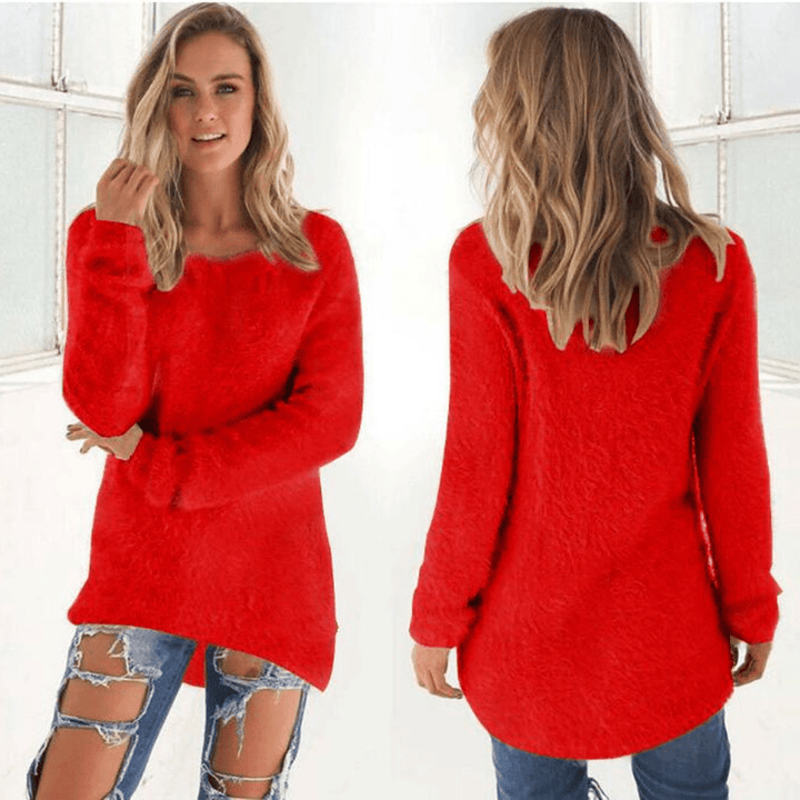 Mosha | Pluizige Trui | Dames Sweater | Jumper Vest - Sorata