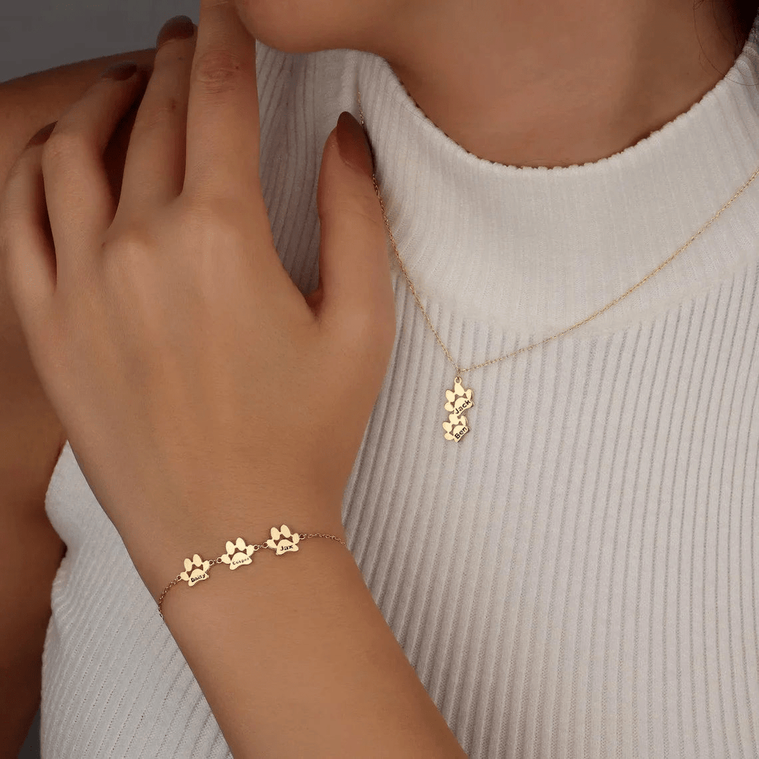 Mosho | Paw Bracelet | Verfijnde Dames Armband - Sorata