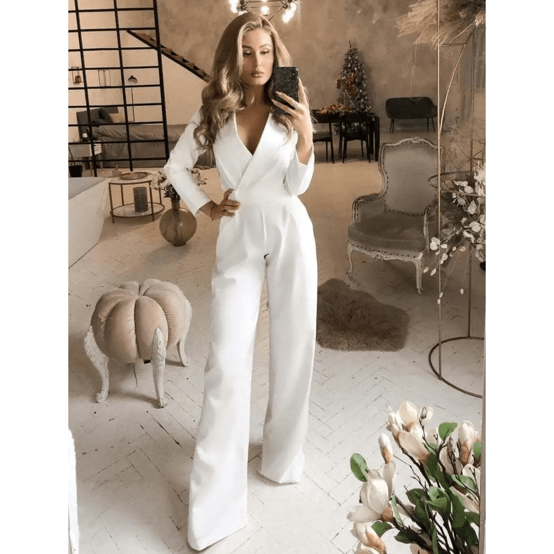 Neelam | Dames Jumpsuit Met V - Hals - Sorata