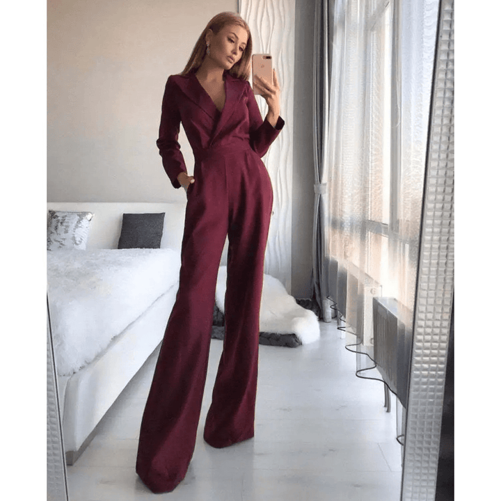 Neelam | Dames Jumpsuit Met V - Hals - Sorata