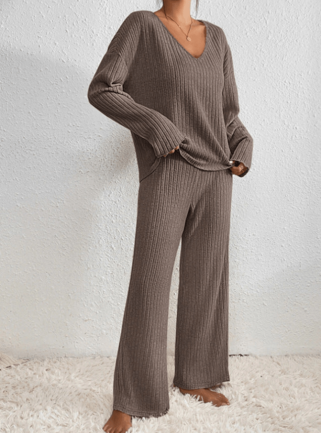 Neelam | Gebreide Tweedelige Set | Dames Pak - Sorata