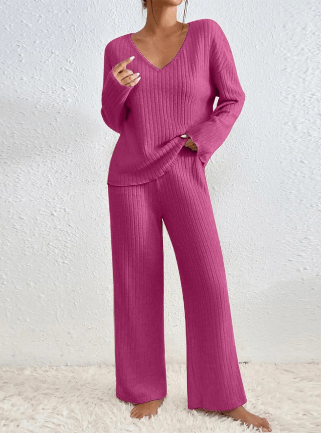 Neelam | Gebreide Tweedelige Set | Dames Pak - Sorata