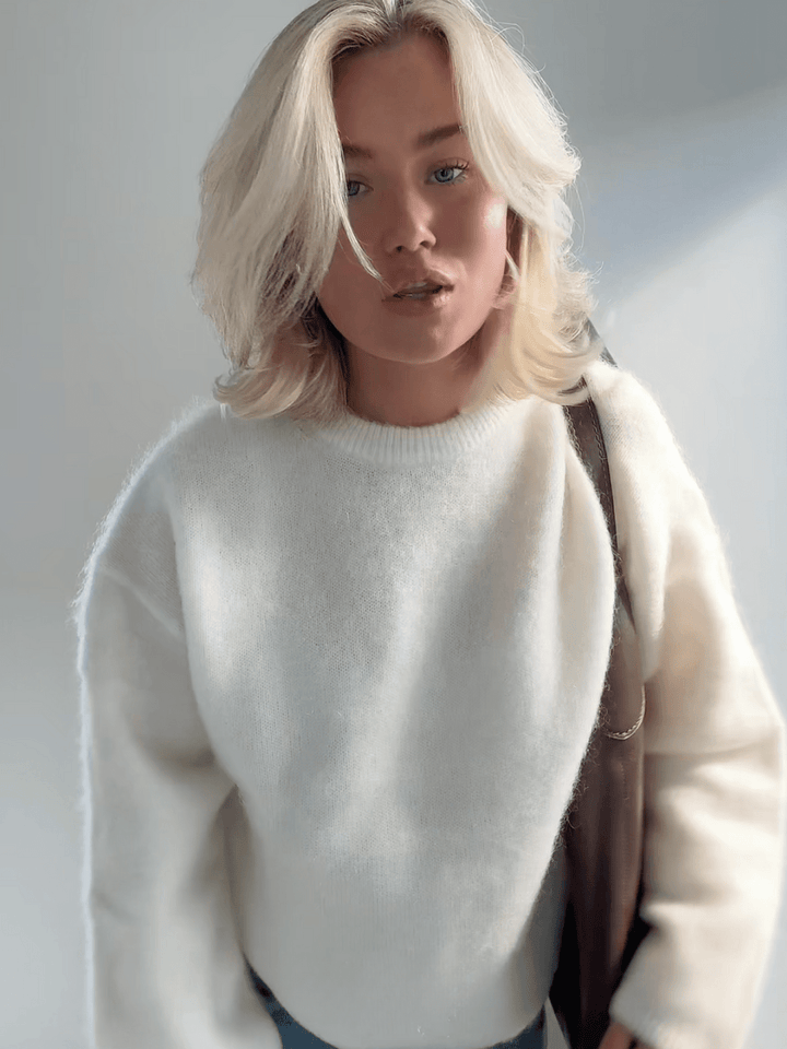 Neelam | Zachte Trui met Ronde Hals | Dames Sweater | Jumper Vest - Sorata