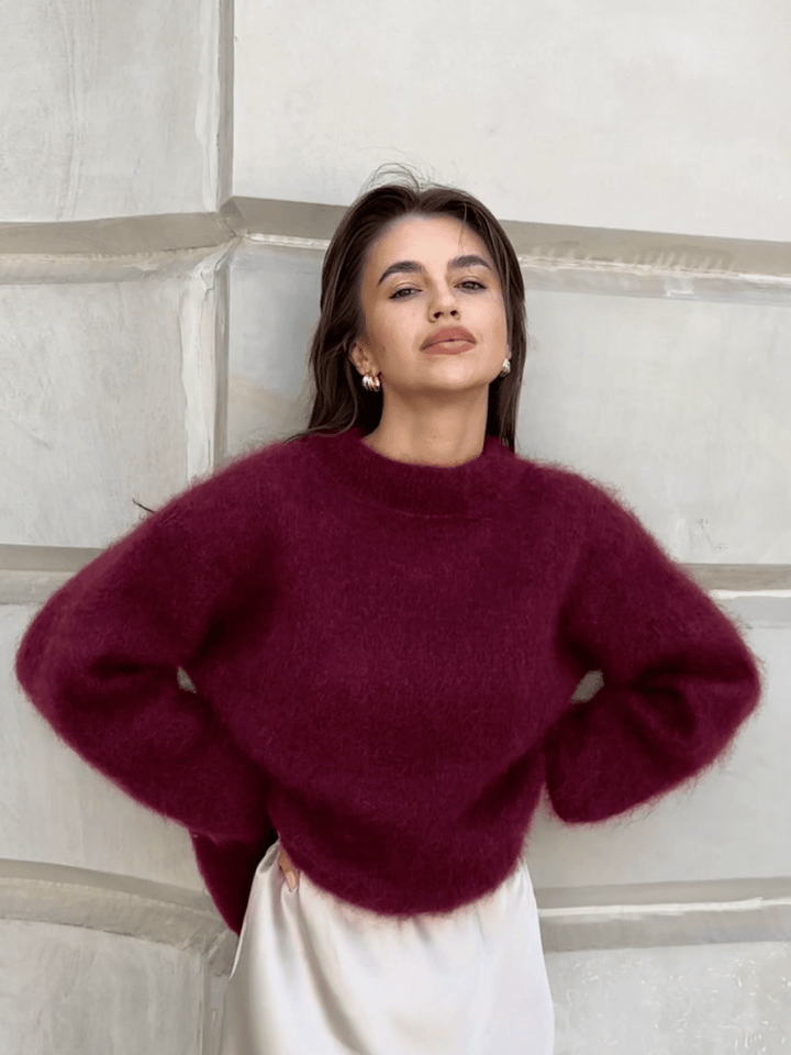 Neelam | Zachte Trui met Ronde Hals | Dames Sweater | Jumper Vest - Sorata