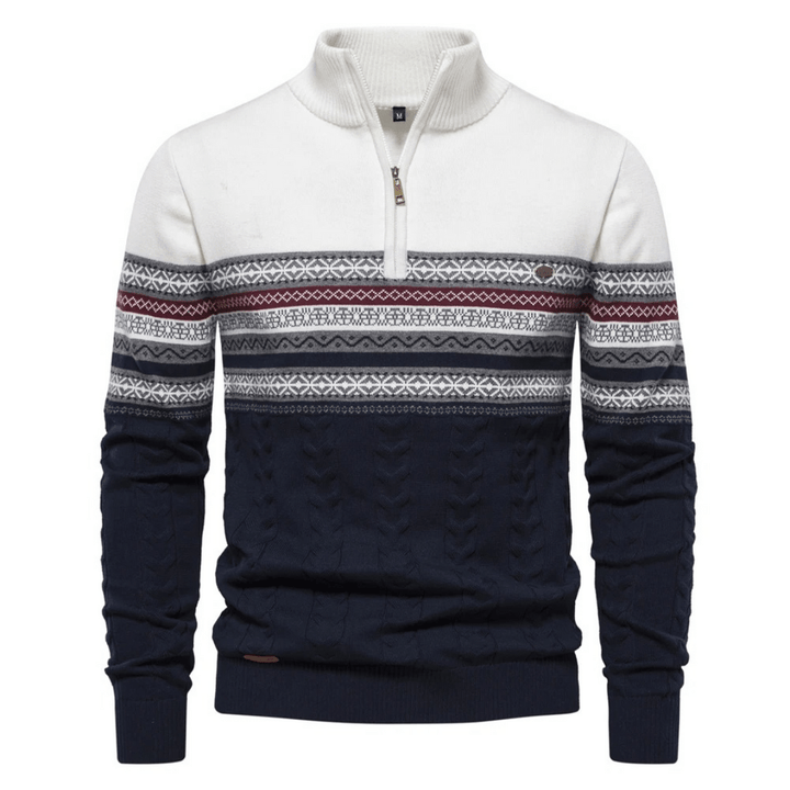 Nerom | Noorse Gebreide Trui | Heren Sweater | Jumper Vest - Sorata