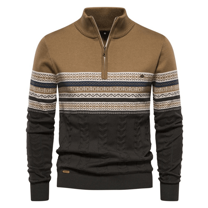Nerom | Noorse Gebreide Trui | Heren Sweater | Jumper Vest - Sorata