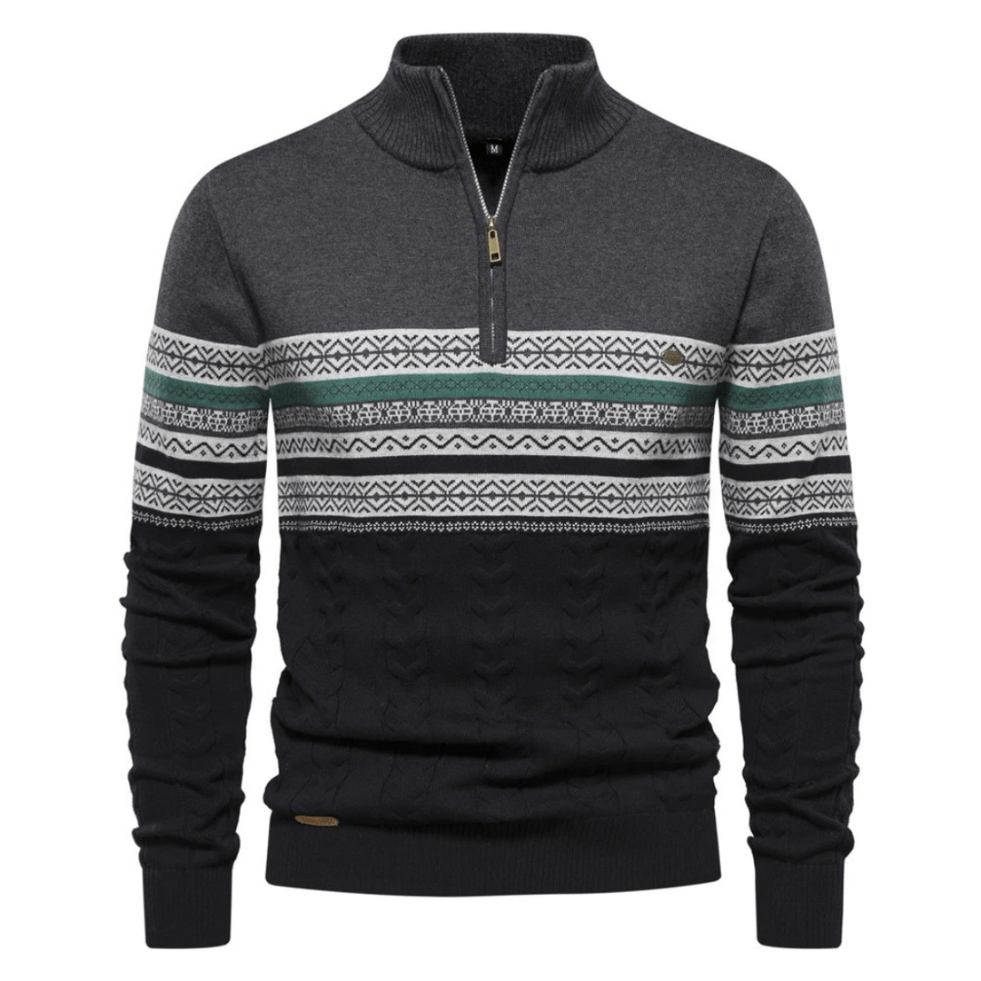 Nerom | Noorse Gebreide Trui | Heren Sweater | Jumper Vest - Sorata