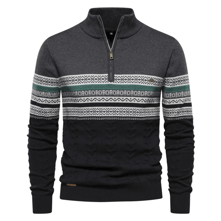 Nerom | Noorse Gebreide Trui | Heren Sweater | Jumper Vest - Sorata