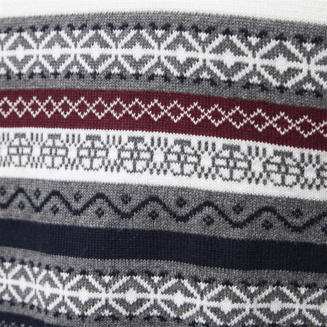 Nerom | Noorse Gebreide Trui | Heren Sweater | Jumper Vest - Sorata