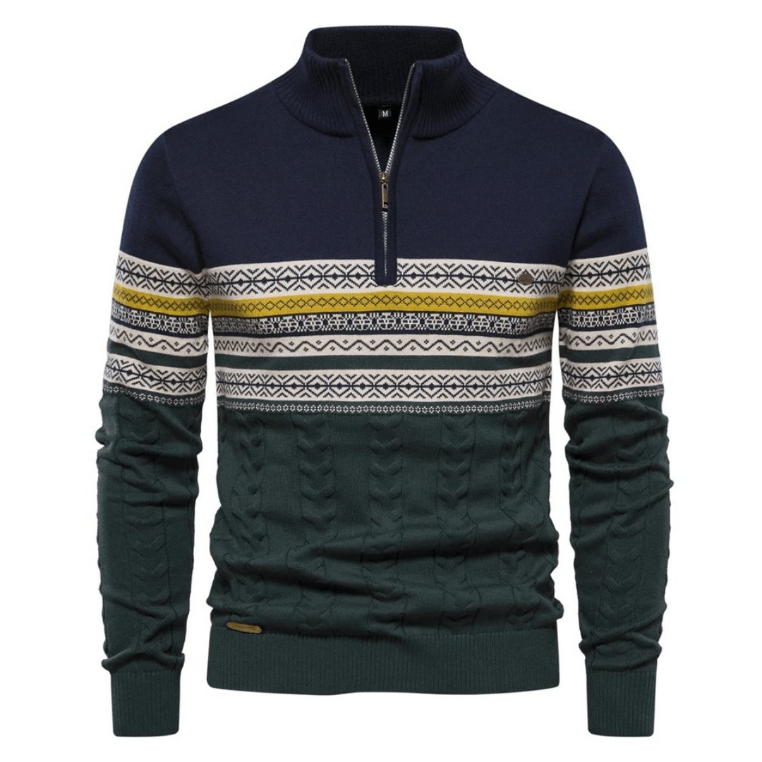 Nerom | Noorse Gebreide Trui | Heren Sweater | Jumper Vest - Sorata