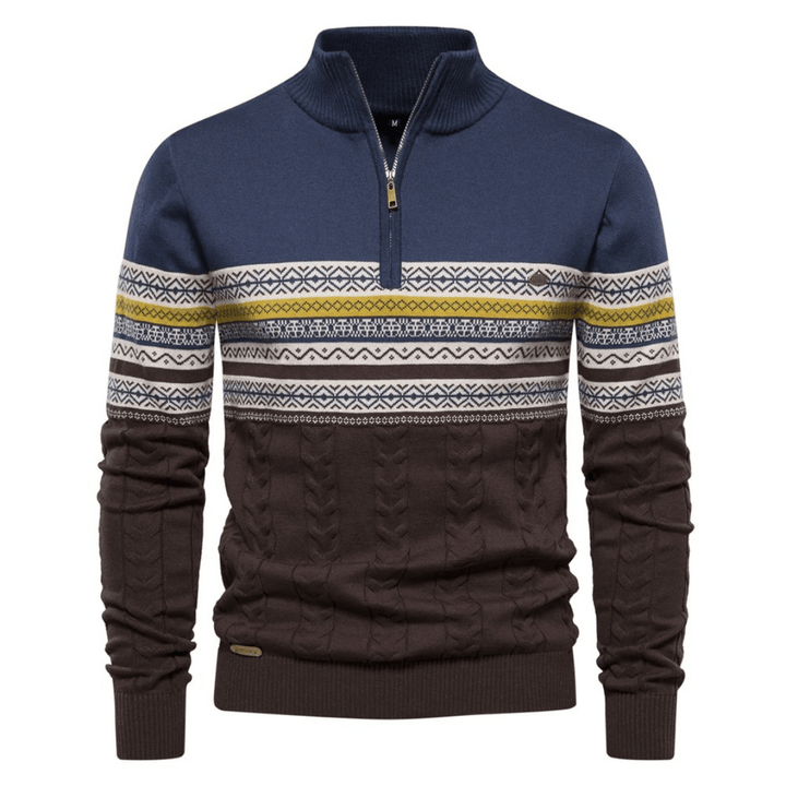 Nerom | Noorse Gebreide Trui | Heren Sweater | Jumper Vest - Sorata
