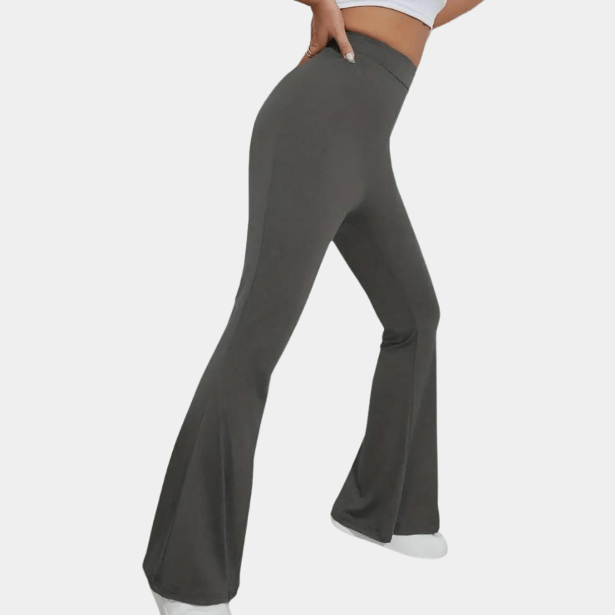 Nienke | Eenvoudige Uitlopende Dames Broek | Trendy & Comfortabel - Sorata