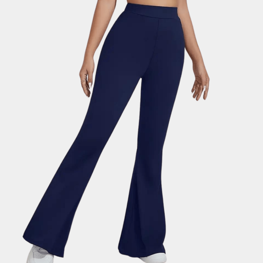 Nienke | Eenvoudige Uitlopende Dames Broek | Trendy & Comfortabel - Sorata