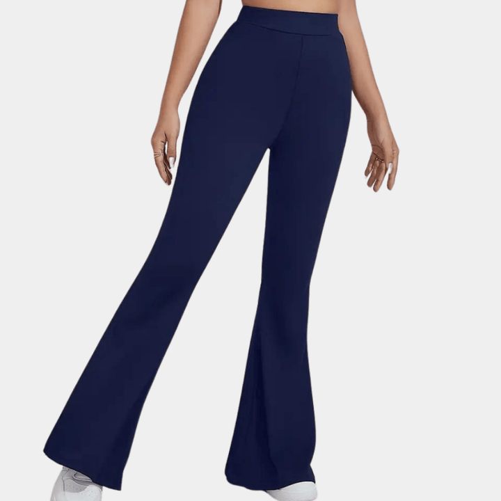Nienke | Eenvoudige Uitlopende Dames Broek | Trendy & Comfortabel - Sorata