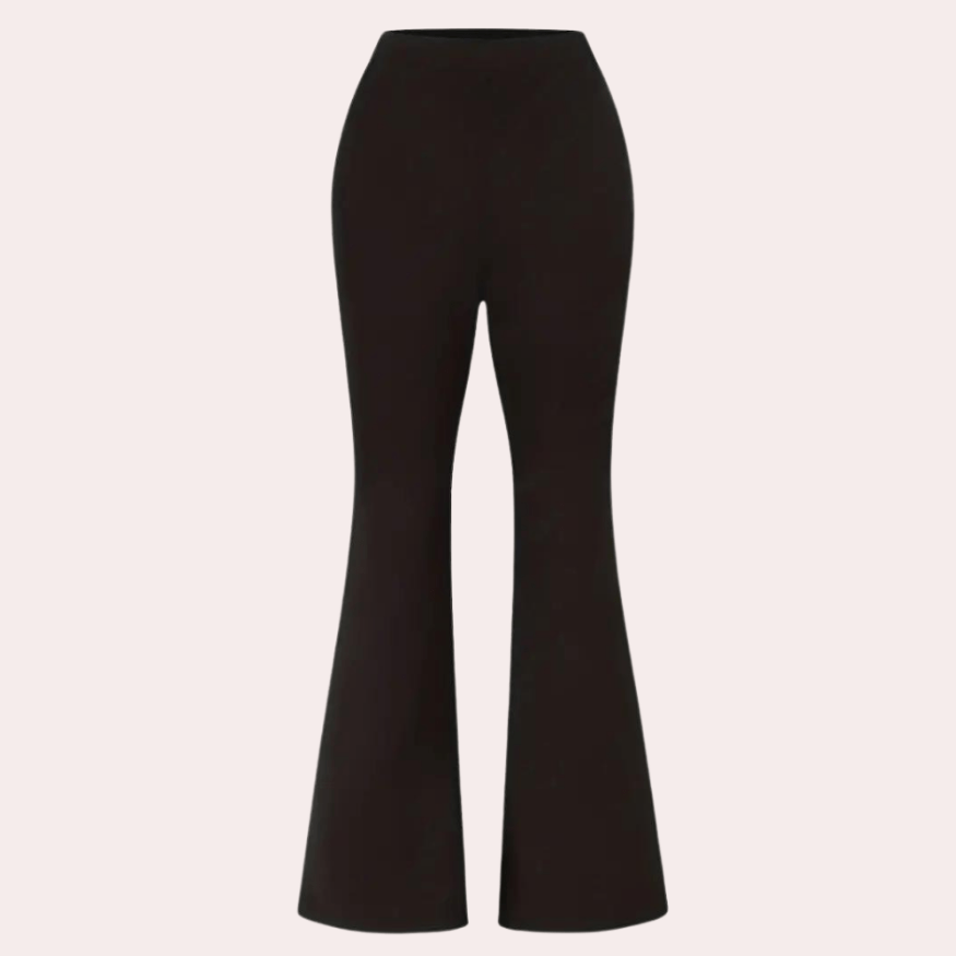Nienke | Eenvoudige Uitlopende Dames Broek | Trendy & Comfortabel - Sorata