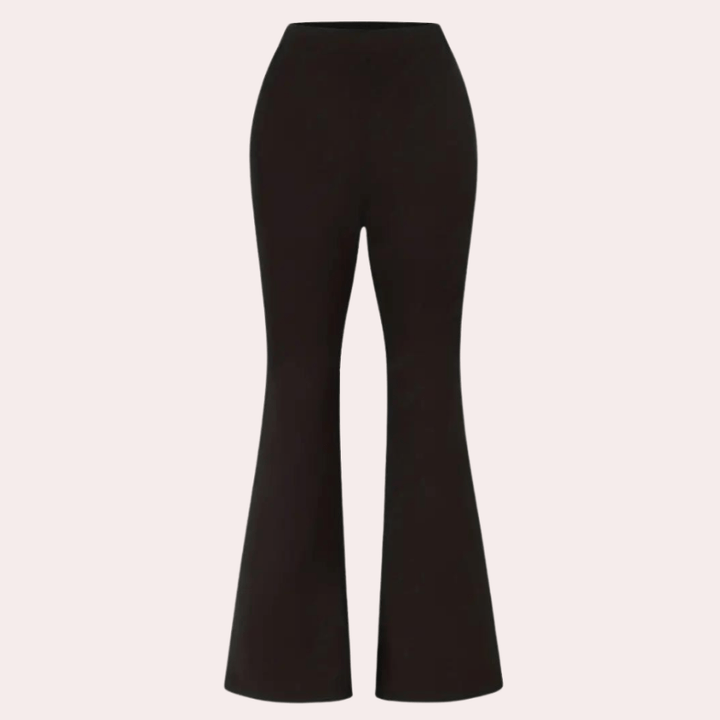 Nienke | Eenvoudige Uitlopende Dames Broek | Trendy & Comfortabel - Sorata
