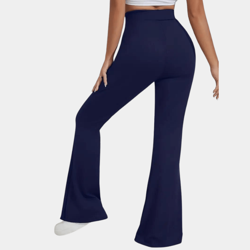 Nienke | Eenvoudige Uitlopende Dames Broek | Trendy & Comfortabel - Sorata