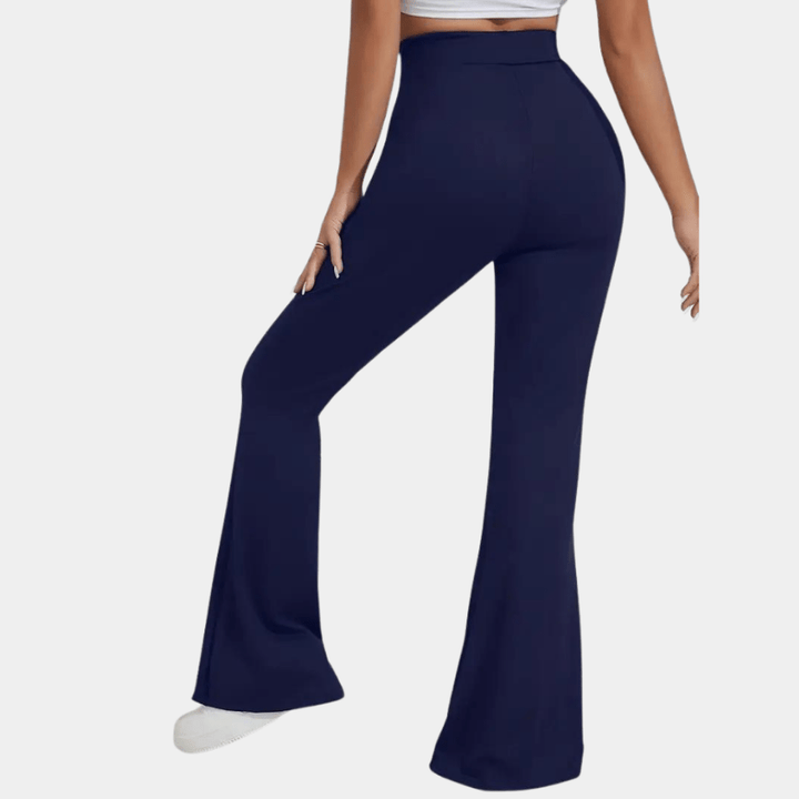 Nienke | Eenvoudige Uitlopende Dames Broek | Trendy & Comfortabel - Sorata