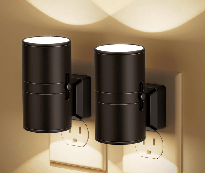 NightGlow | Dimbaar LED Nachtlampje Plug - In | Instelbare Helderheid & Compact - Sorata
