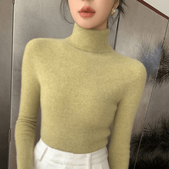 Nikki | Wollen Coltrui Met Turtleneck | Dames Vest - Sorata