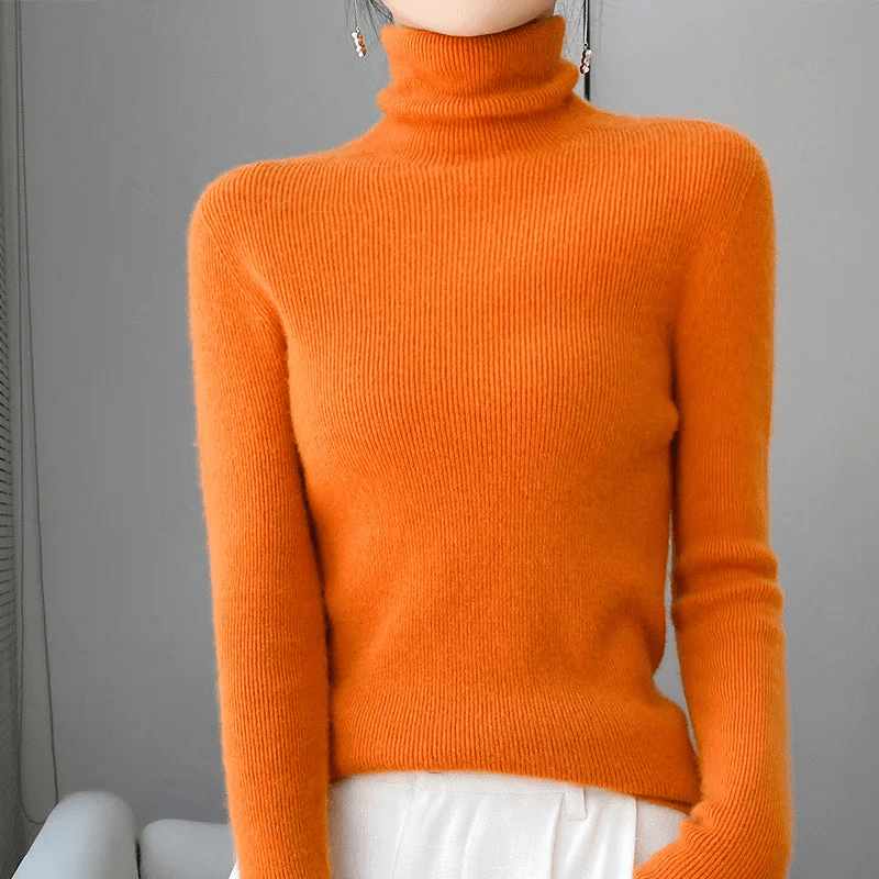 Nikki | Wollen Coltrui Met Turtleneck | Dames Vest - Sorata