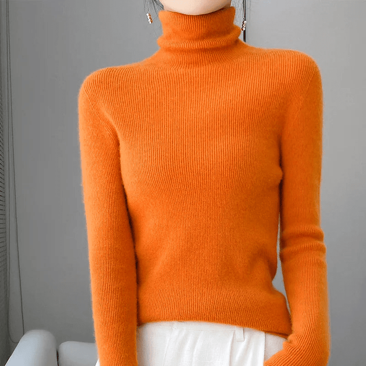 Nikki | Wollen Coltrui Met Turtleneck | Dames Vest - Sorata