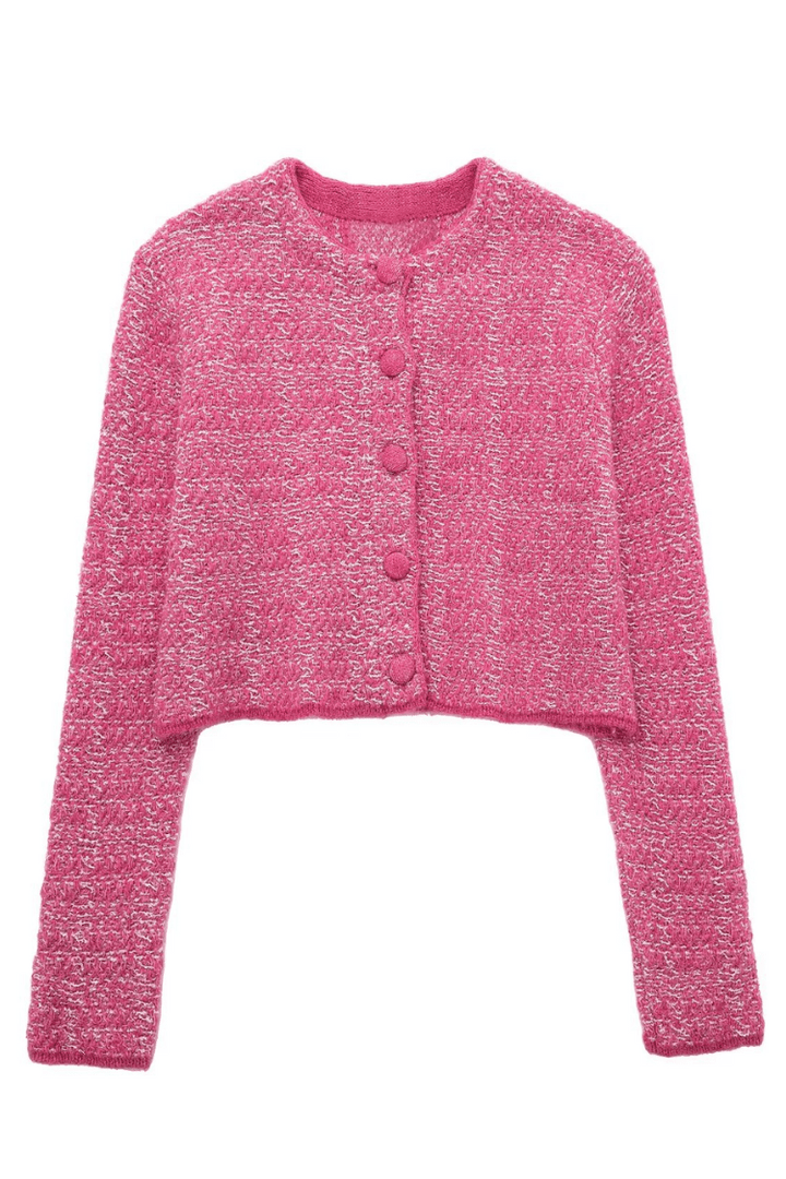 Nilu | Verfijnde Dames Set | Getextureerd Gebreid Vest Met Minirok | Chique En Trendy - Sorata