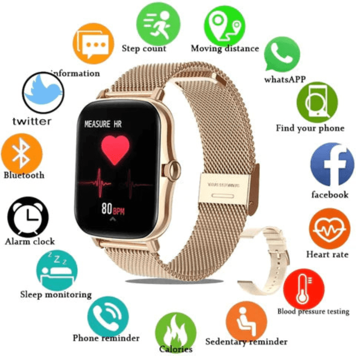 Nimbu Watch | Hoogwaardige Multifunctionele Smartwatch - Sorata
