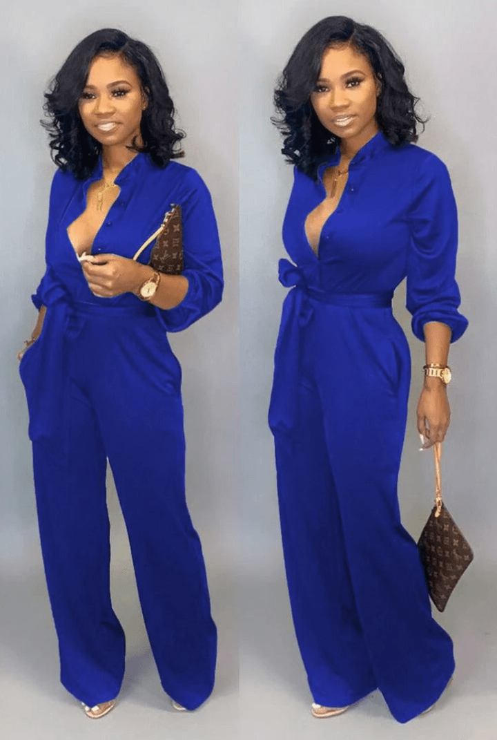 Nina | Stijlvolle Jumpsuit met Lange Mouwen | Dames Set - Sorata
