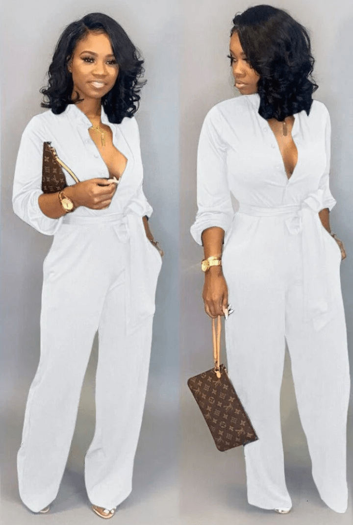 Nina | Stijlvolle Jumpsuit met Lange Mouwen | Dames Set - Sorata