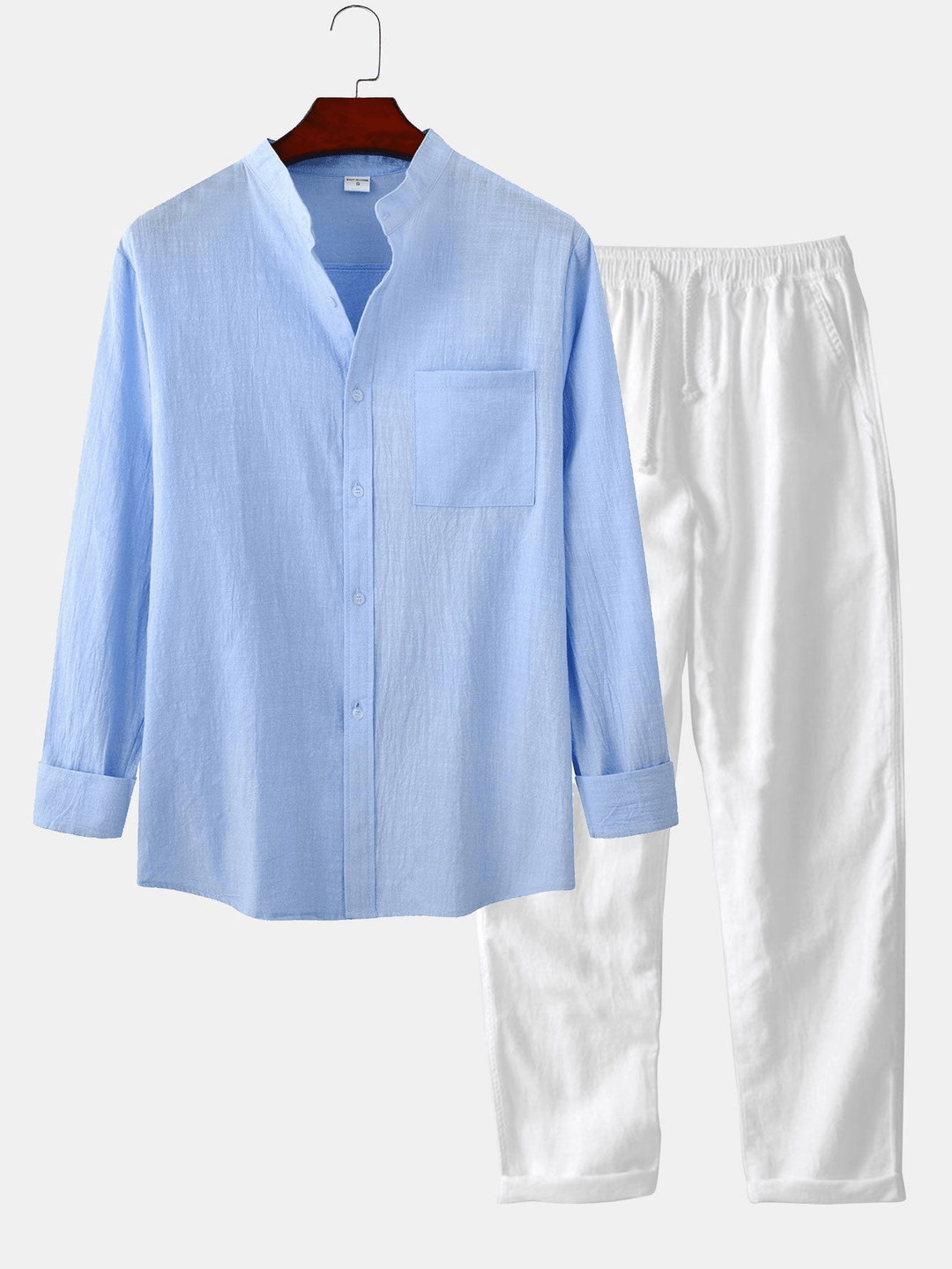 Noa | Heren Casual Set | Overhemd En Broek - Sorata