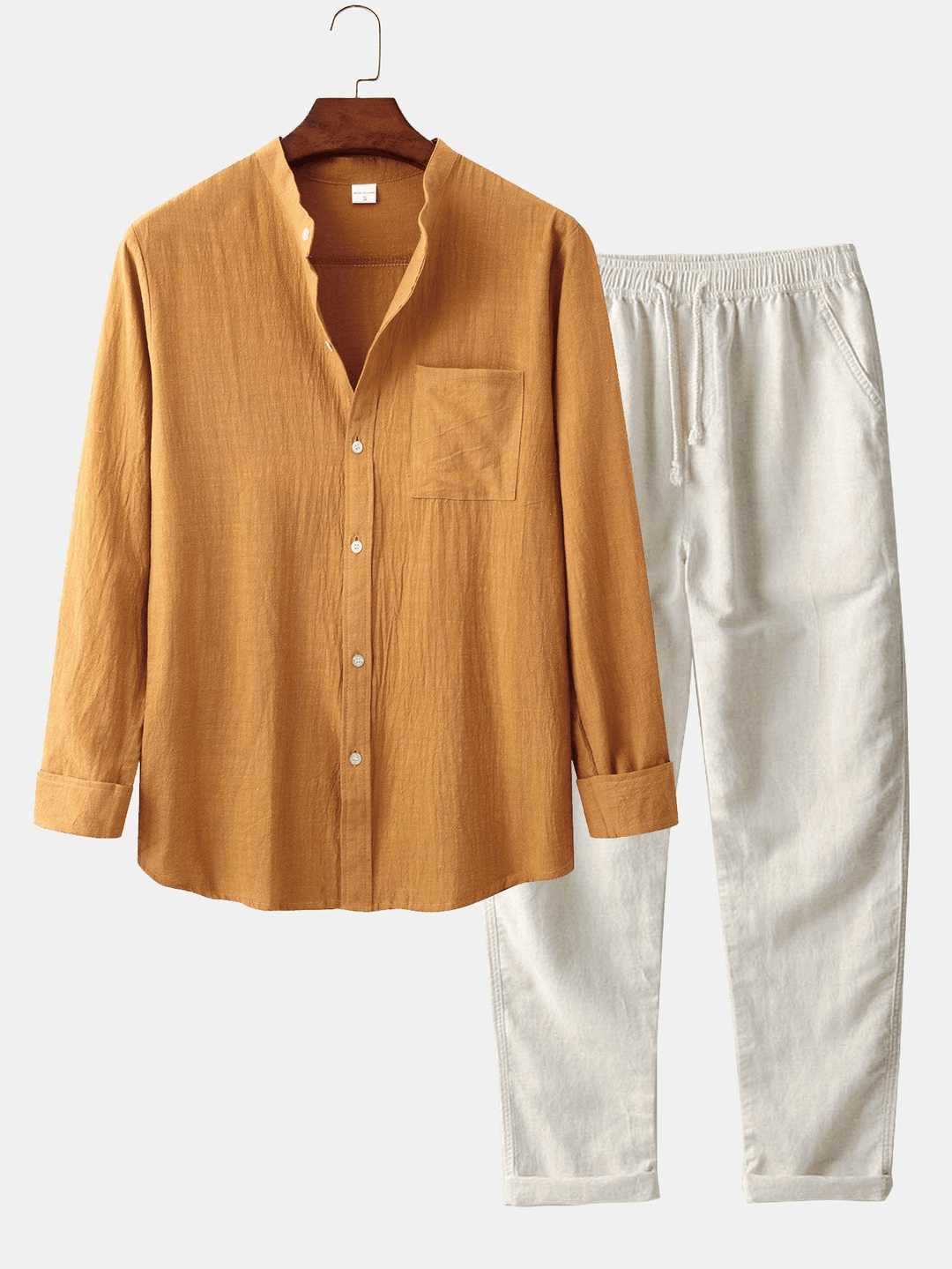 Noa | Heren Casual Set | Overhemd En Broek - Sorata