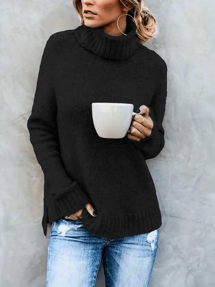 Nora - Dames Truien - Coltrui Dames - Warm & Comfortabel - Herfst & Winter Trui - Sorata