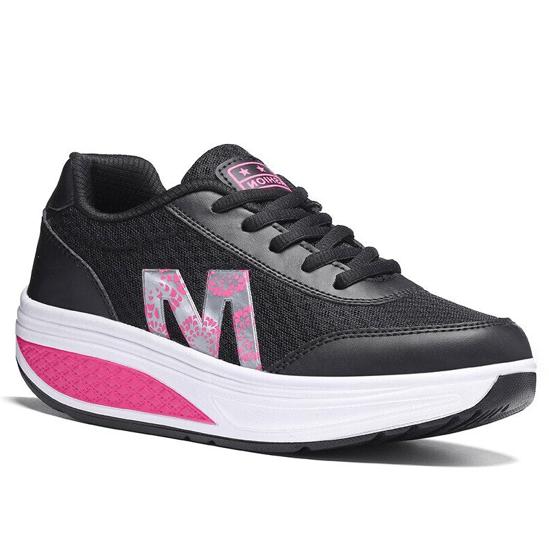 Nora - Sneakers Dames - Wedge Sneakers - Voor Sportieve & Casual Looks - Sorata