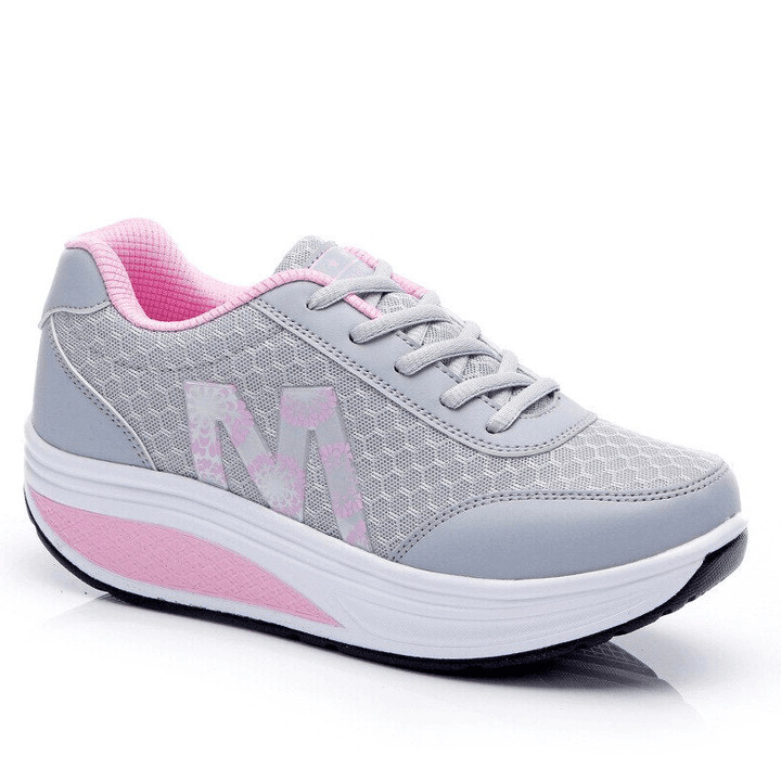 Nora - Sneakers Dames - Wedge Sneakers - Voor Sportieve & Casual Looks - Sorata