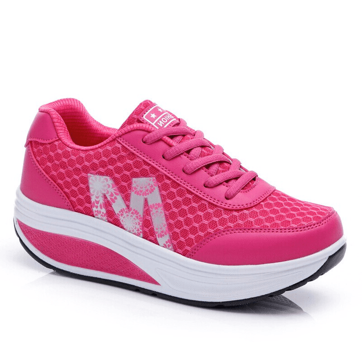 Nora - Sneakers Dames - Wedge Sneakers - Voor Sportieve & Casual Looks - Sorata