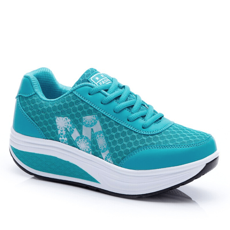 Nora - Sneakers Dames - Wedge Sneakers - Voor Sportieve & Casual Looks - Sorata