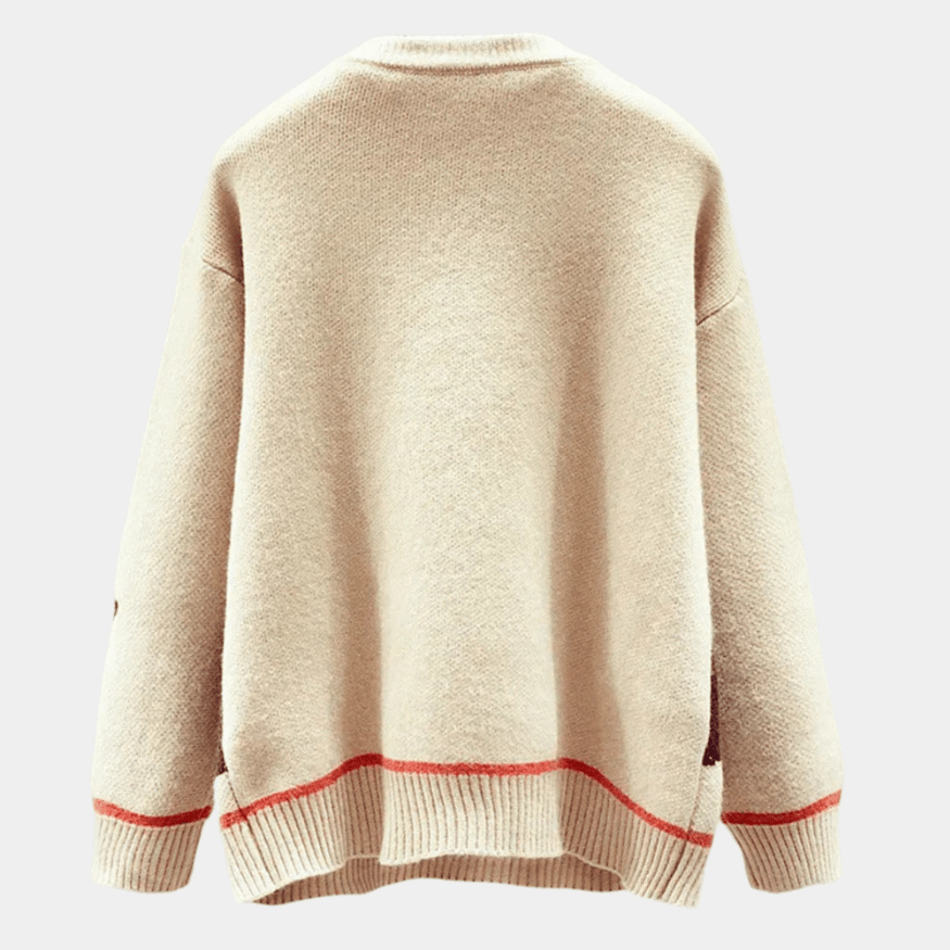 Ohani | Warme Gebreide Trui | Dames Sweater | Jumper Vest - Sorata