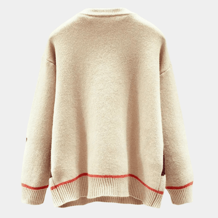 Ohani | Warme Gebreide Trui | Dames Sweater | Jumper Vest - Sorata