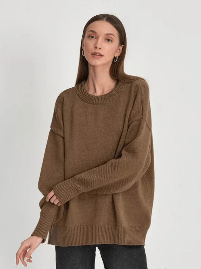 Olaf | Oversized Crew Neck Trui | Dames Sweater | Jumper Vest - Sorata