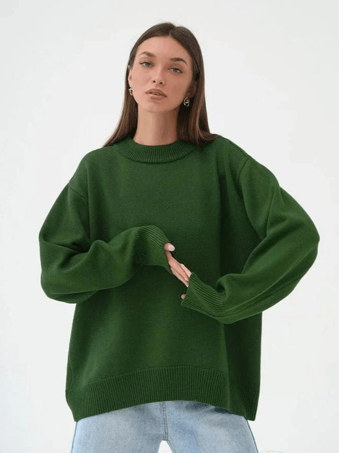 Olaf | Oversized Crew Neck Trui | Dames Sweater | Jumper Vest - Sorata