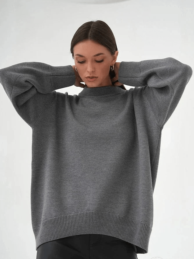 Olaf | Oversized Crew Neck Trui | Dames Sweater | Jumper Vest - Sorata