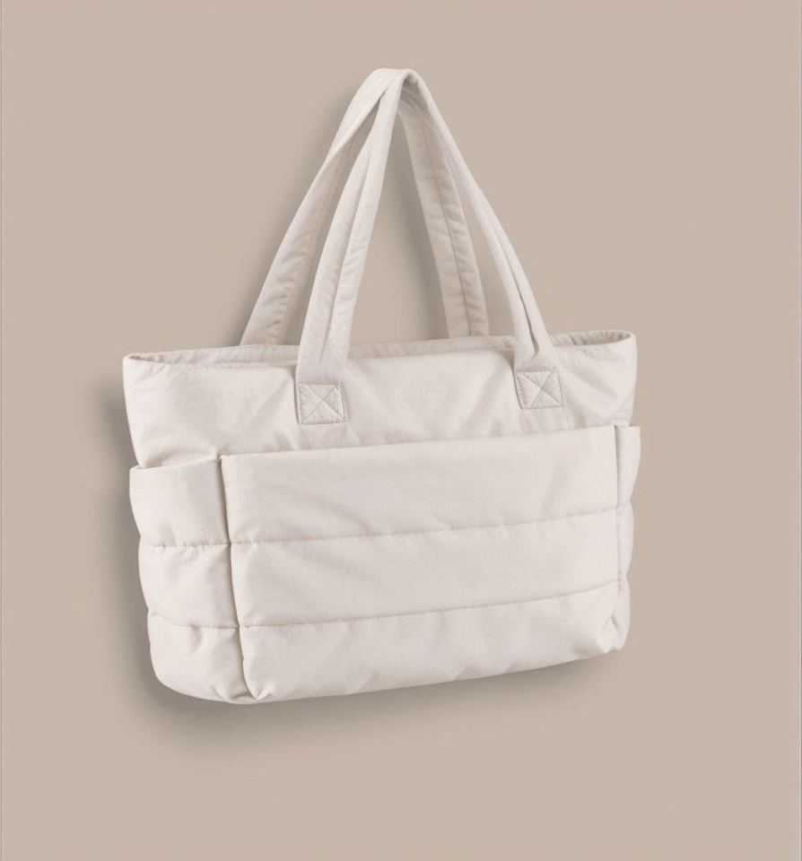 Oliva | Dames Tas | Ruime Puffer Schoudertas | Elegant Design - Sorata