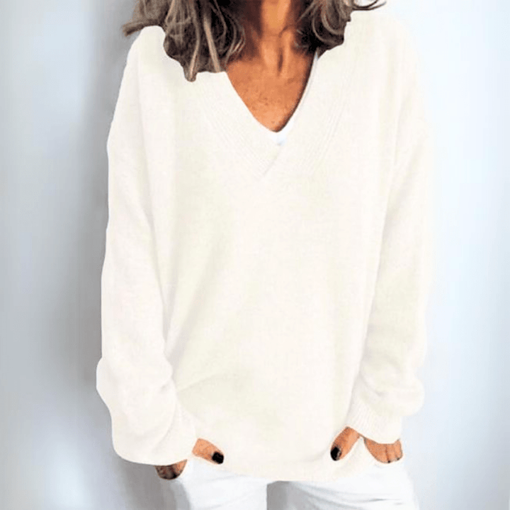Pamela | Trui Dames | Gebreide Trui Dames | Warm & Comfortabel | Casual - Sorata