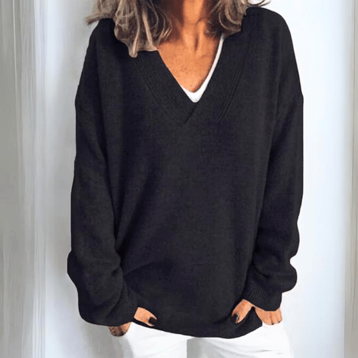 Pamela | Trui Dames | Gebreide Trui Dames | Warm & Comfortabel | Casual - Sorata