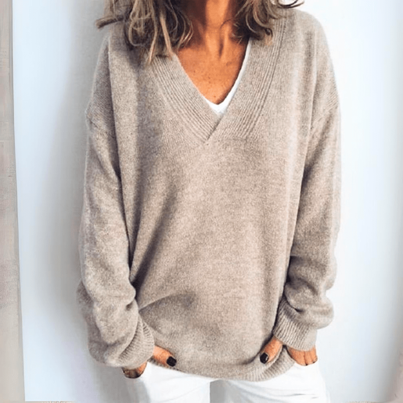 Pamela | Trui Dames | Gebreide Trui Dames | Warm & Comfortabel | Casual - Sorata