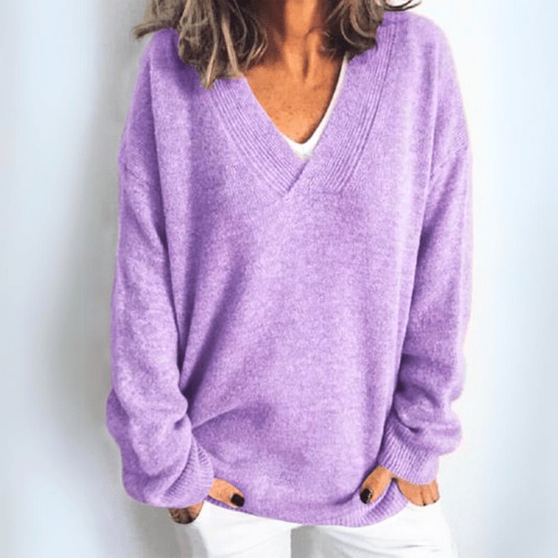 Pamela | Trui Dames | Gebreide Trui Dames | Warm & Comfortabel | Casual - Sorata