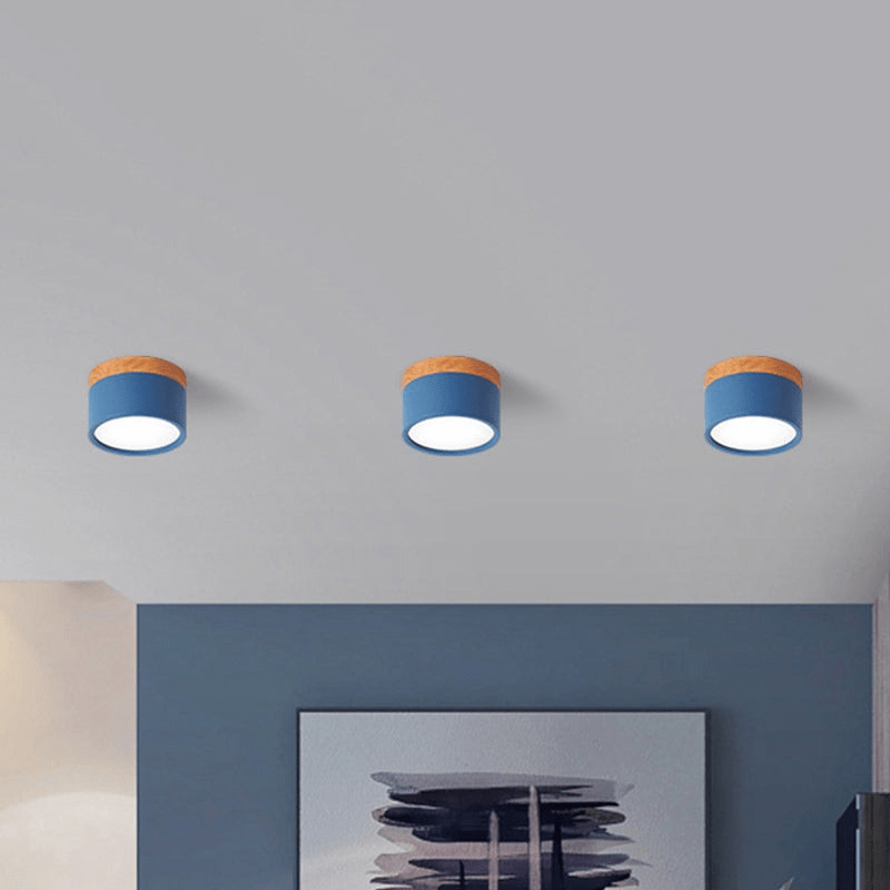 Peris | Kleine Plafondlamp Macaron Stijl | Sfeervolle Verlichting - Sorata